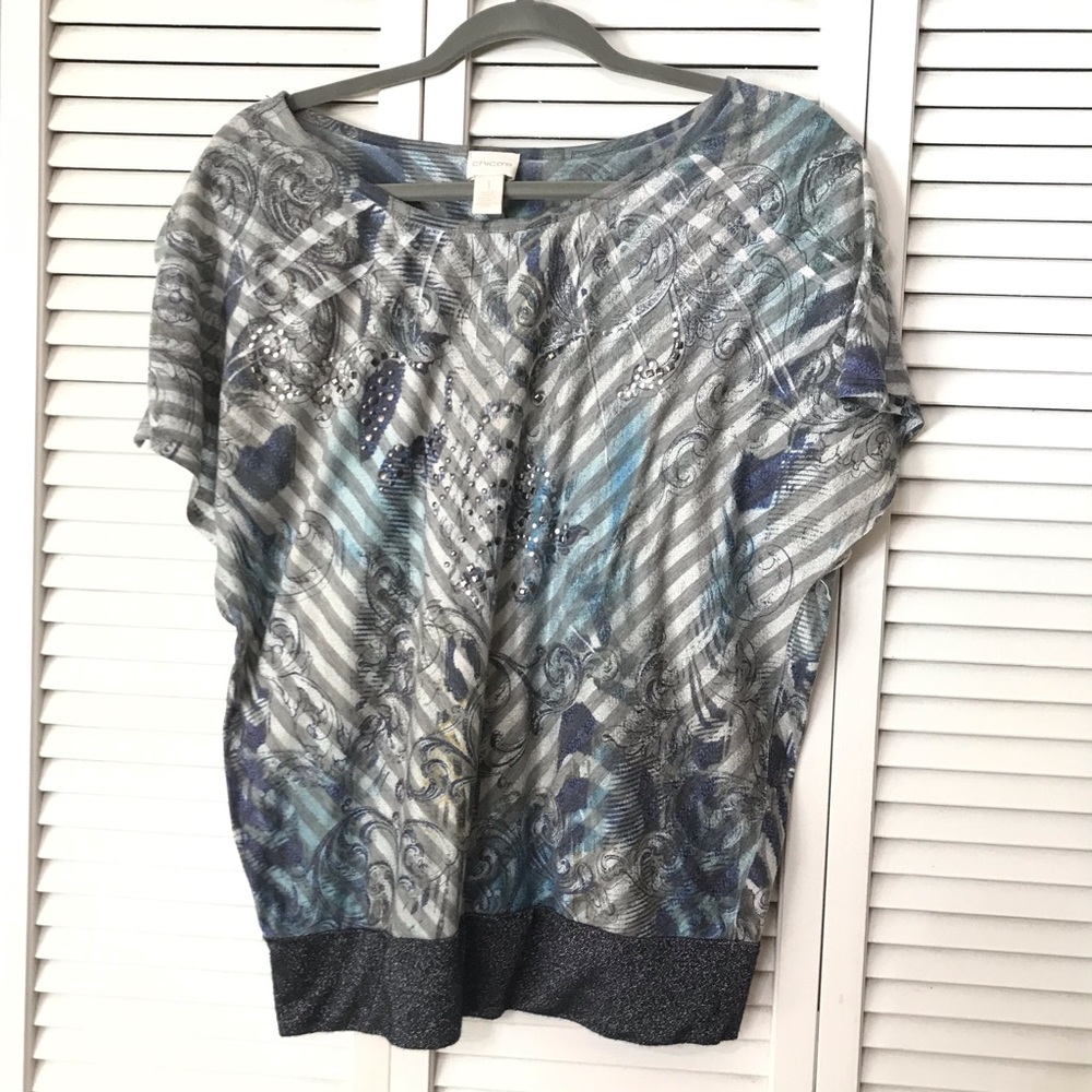 Chico’s Split Sleeve Top